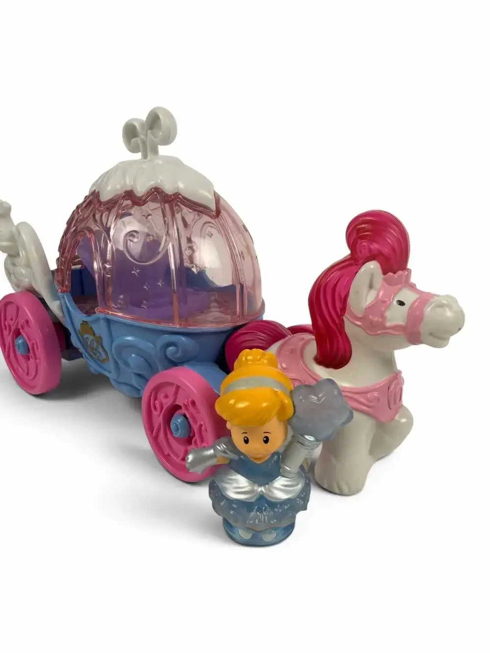 Fisher-Price Little People Disney Cinderella's Lights and Sounds Carriage